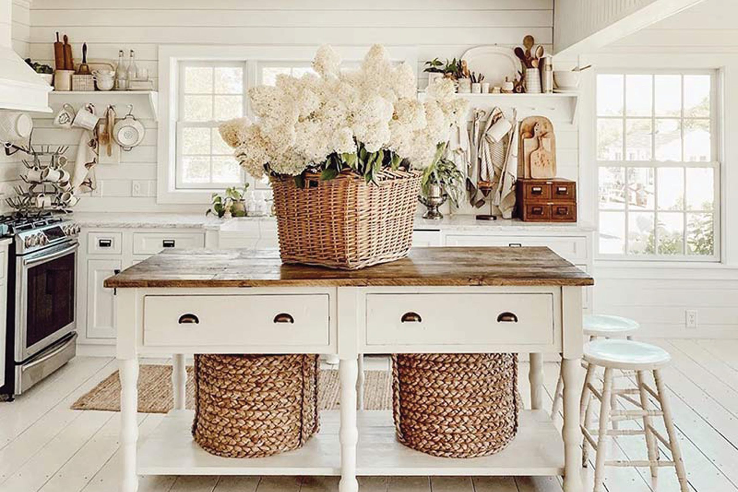 Thiết kế phòng bếp French Country độc đáo