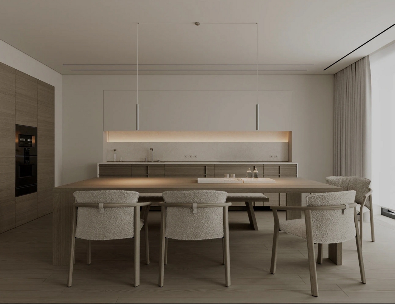 Thiết kế phòng bếp Minimalist