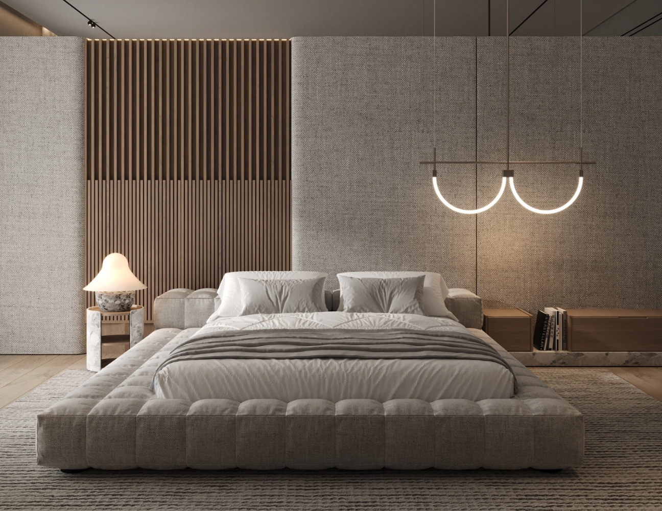 Thiết kế phòng ngủ phong cách đương đại