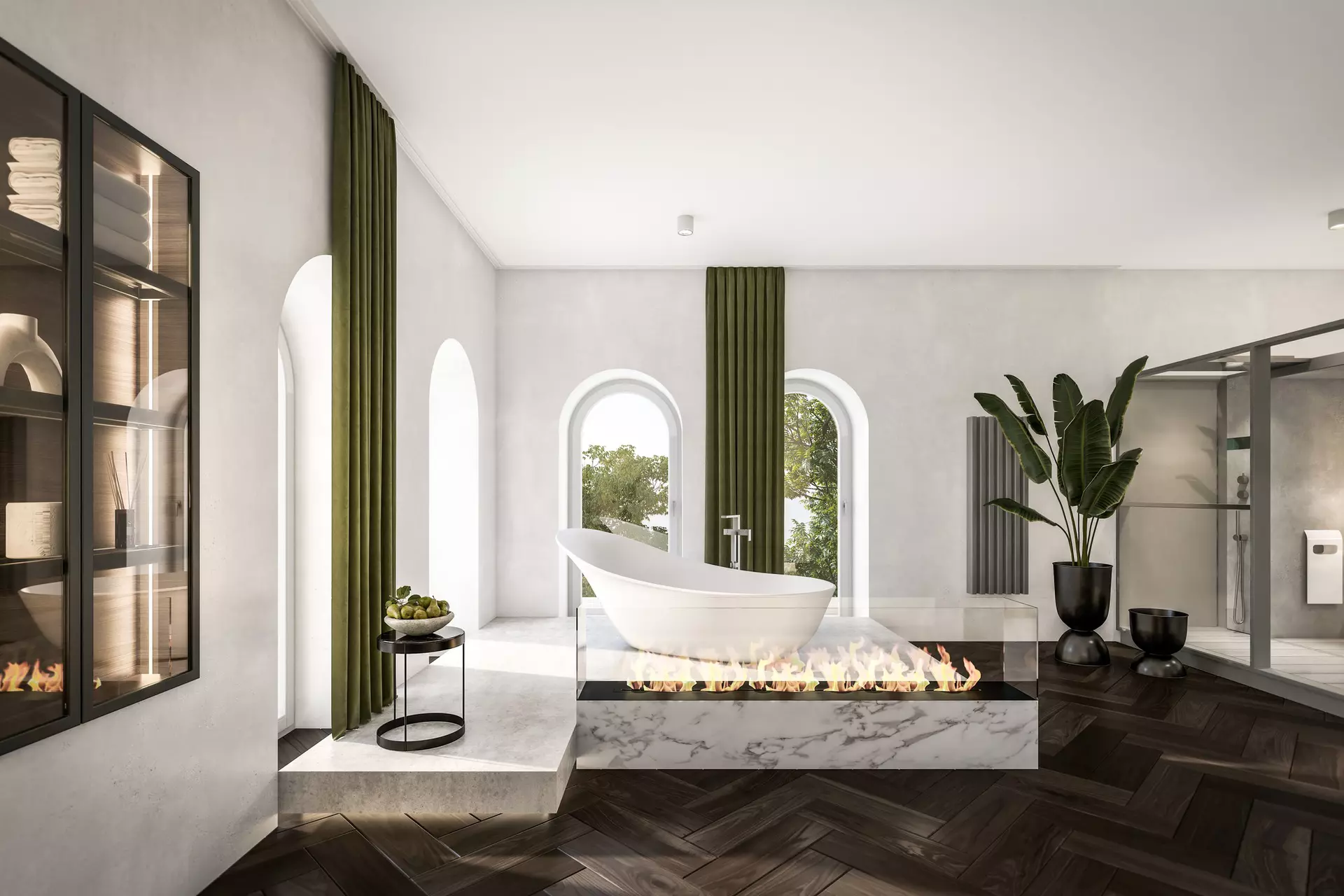 Thiết kế phòng tắm biệt thự đẹp Thiết kế phòng tắm biệt thự đẹp