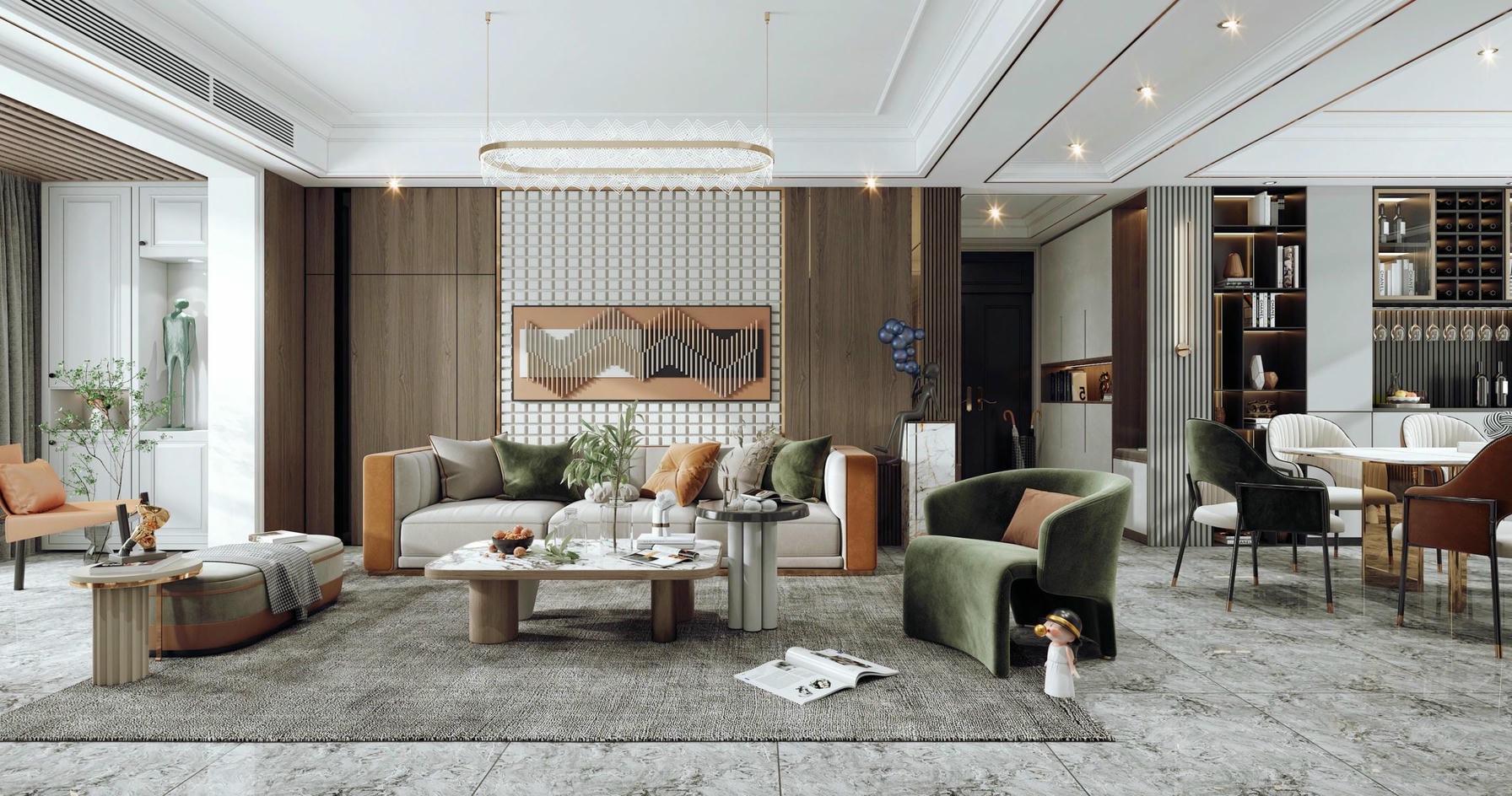 Trang trí phòng khách biệt thự Trang trí phòng khách biệt thự