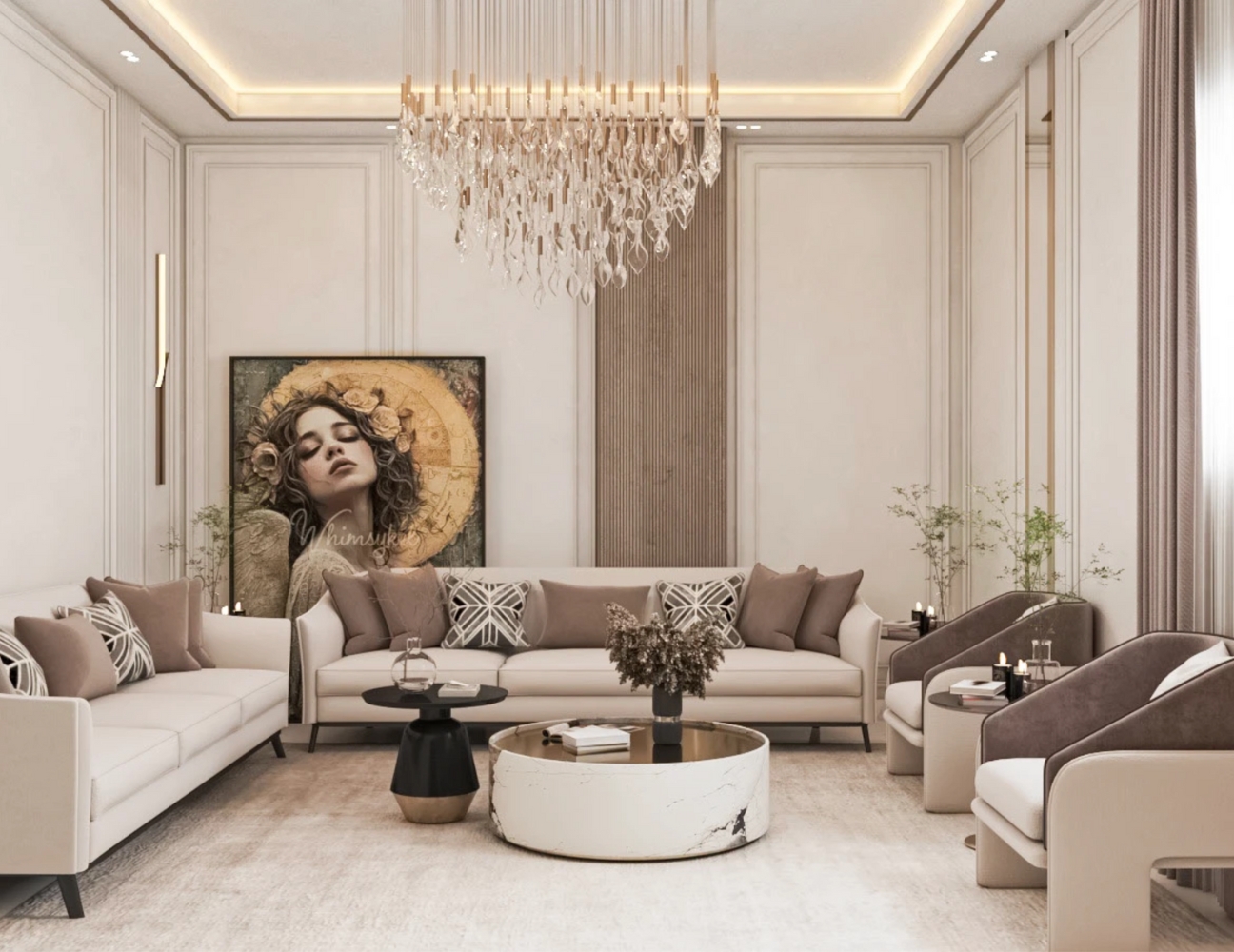 Tư vấn thiết kế nội thất Neo Classic