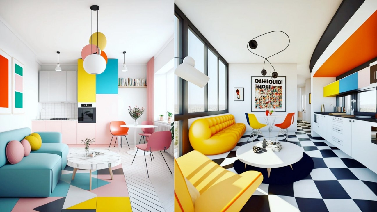 Ứng dụng Bauhaus trong thiết kế căn hộ chung cư