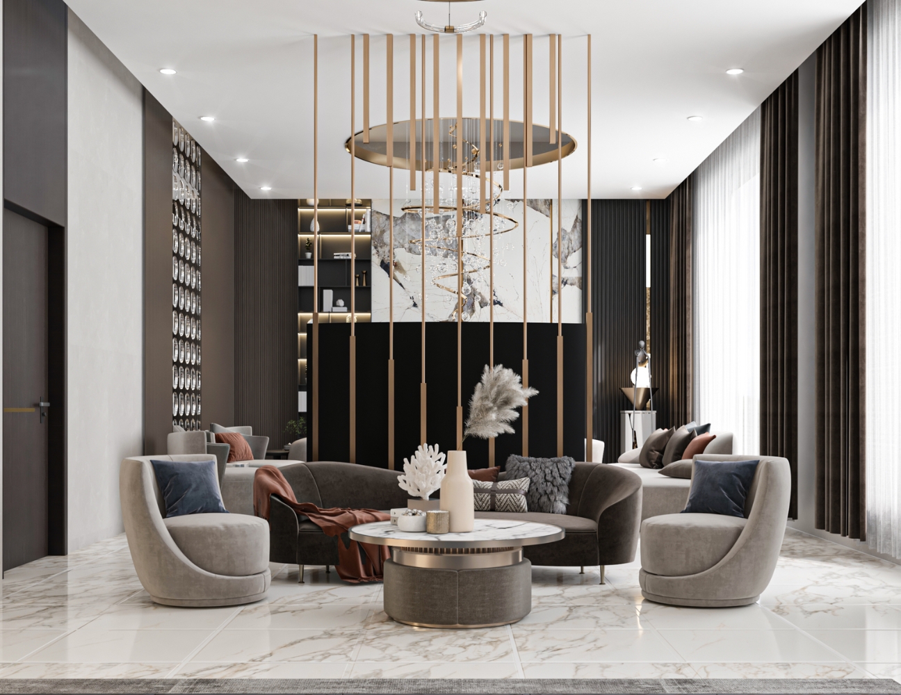 Ý tưởng thiết kế biệt thự luxury