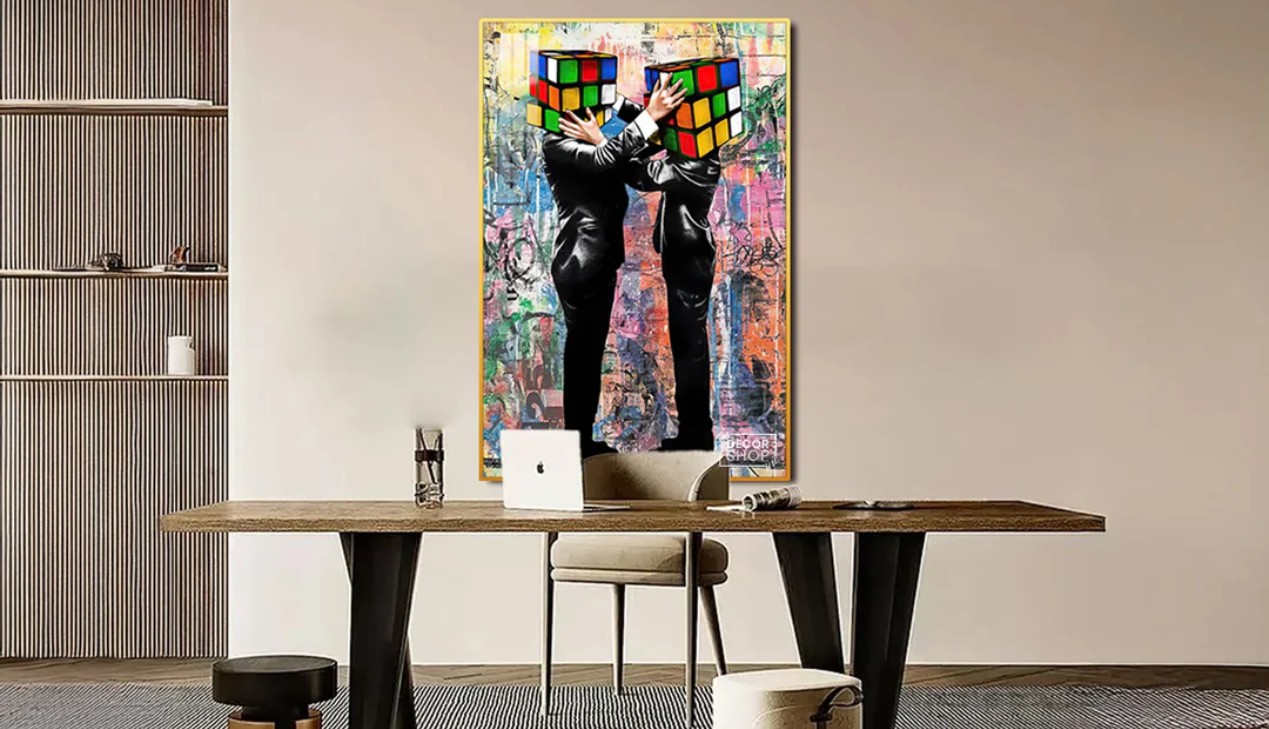Ý tưởng thiết kế nội thất Pop Art sáng tạo