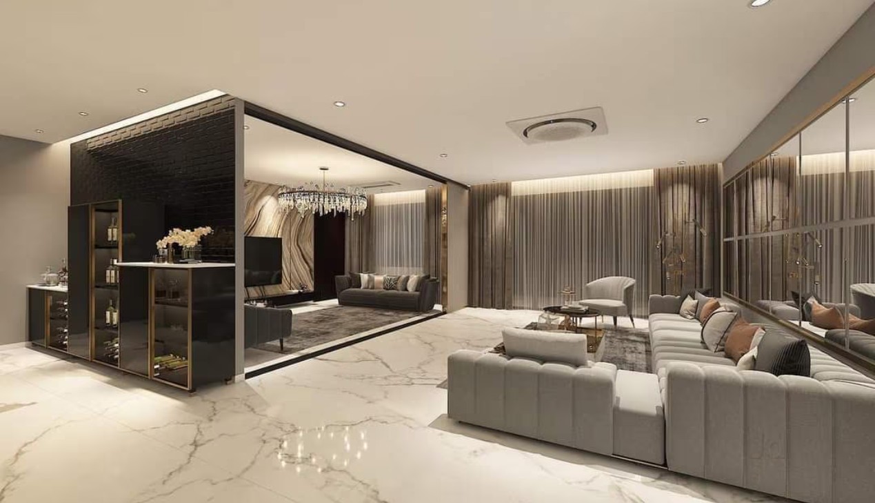 Không gian sống đẳng cấp Luxury Modern