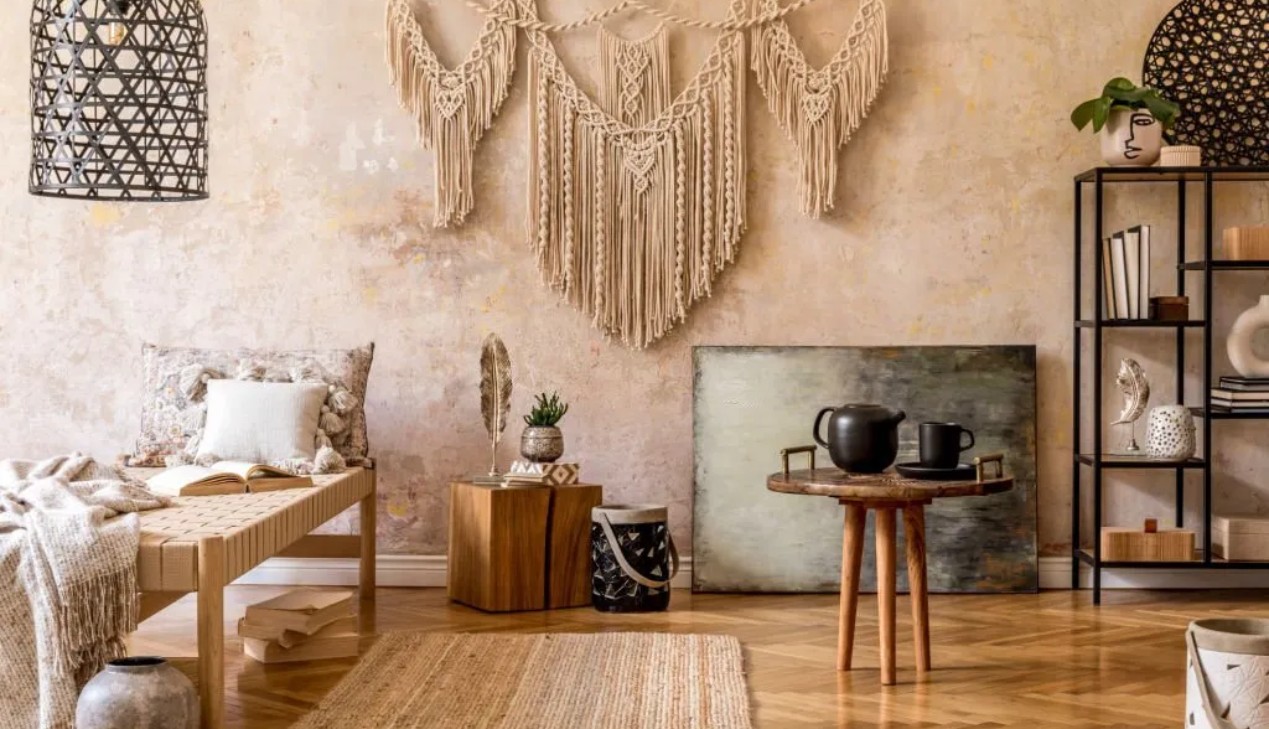 Nội thất Bohemian kiểu du mục