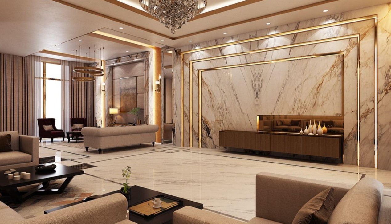 Thiết kế căn hộ phong cách Luxury Modern