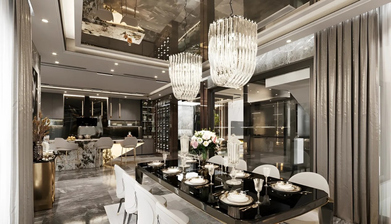 Thiết kế nội thất đậm chất Luxury