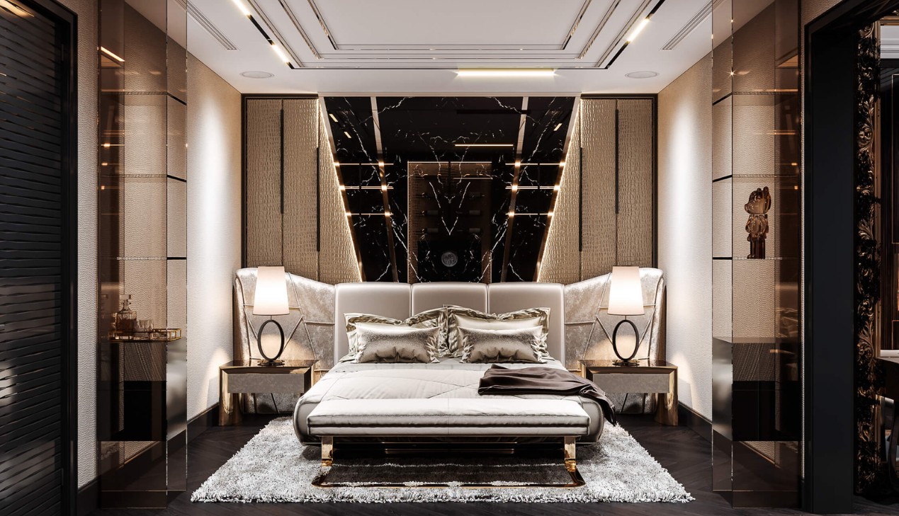 Thiết kế phòng ngủ Luxury