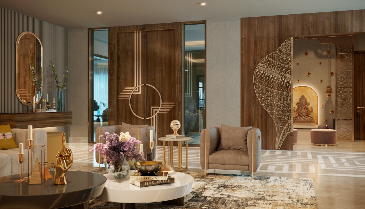 Thiết kế villa phong cách Luxury Modern