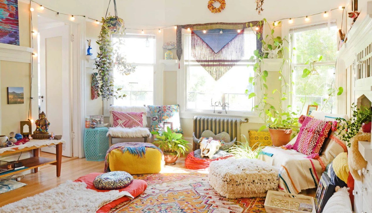 Trang trí nội thất kiểu Bohemian