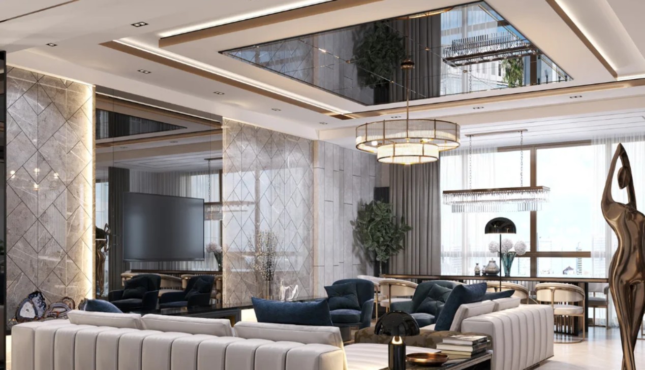 Xu hướng thiết kế nội thất Luxury Modern 2025